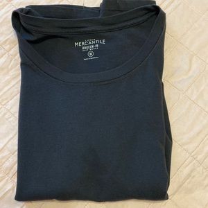J Crew Mercantile Broken In Size M Black T-Shirt, nice!